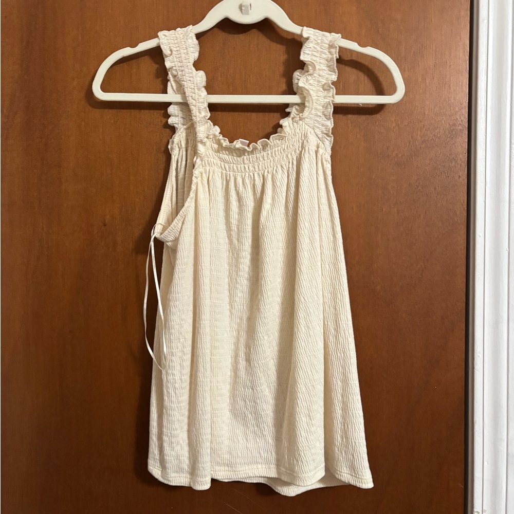 LC Cream Tank Top
